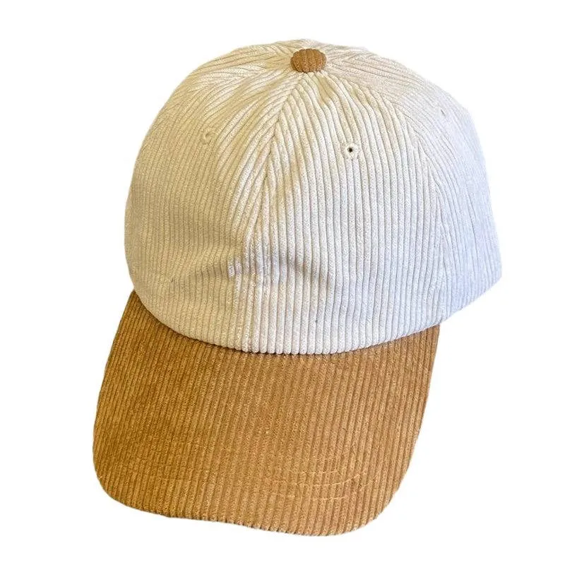 Baseballkappe aus Cord für Damen Skanto