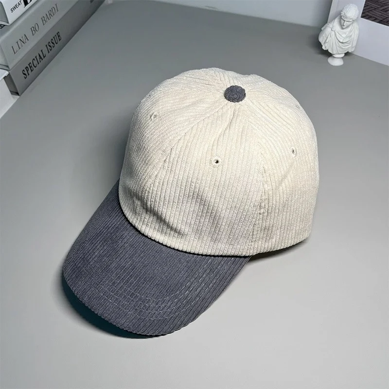 Baseballkappe aus Cord für Damen Skanto