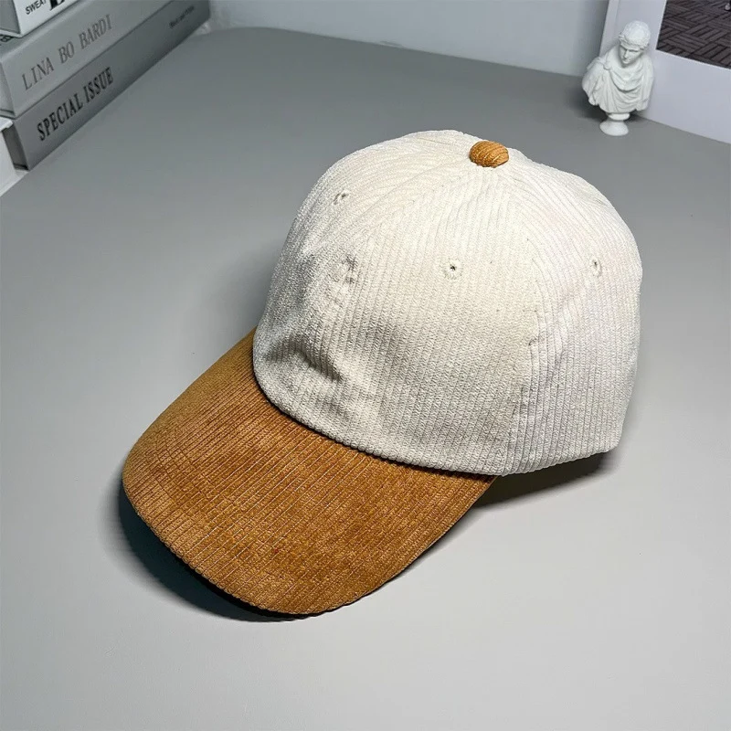Baseballkappe aus Cord für Damen Skanto