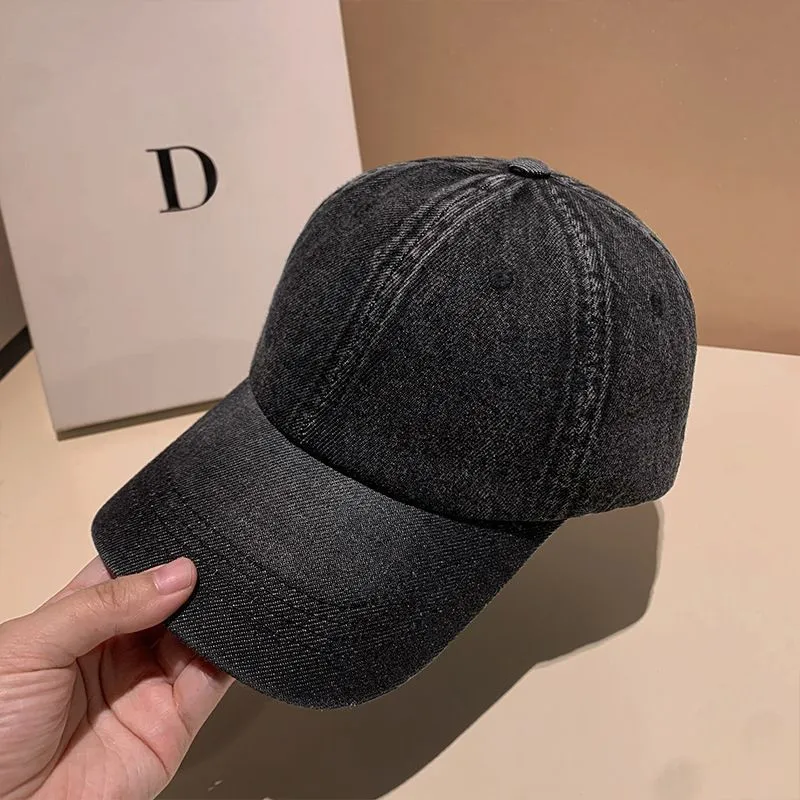 Damen Klassische Denim-Baseball-Cap Skanto
