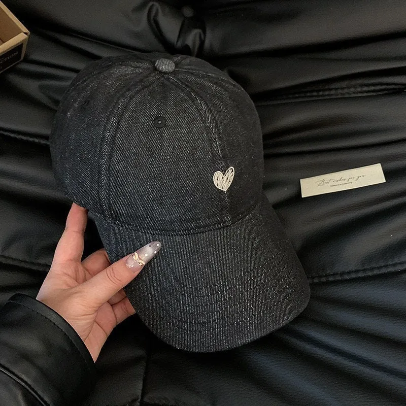 Damen Klassische Denim-Baseball-Cap Skanto