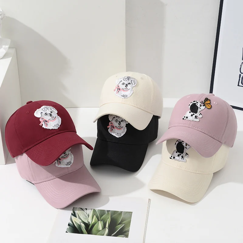 Damen Bestickte Baseball Cap mit Tiermotiven Skanto