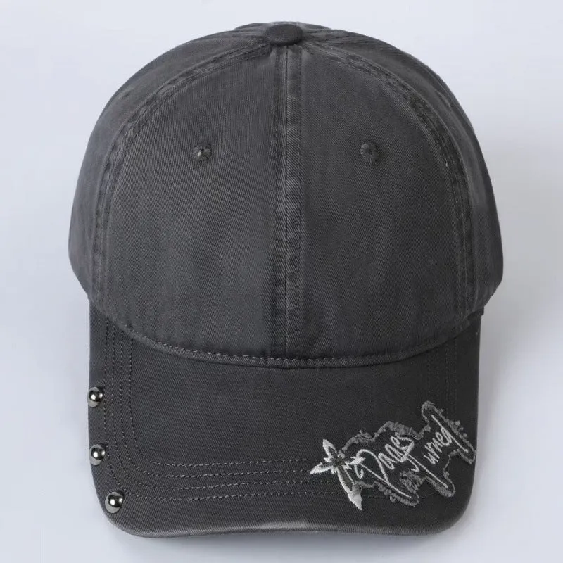 Damen Bestickte Verstellbare Baseball Cap Skanto