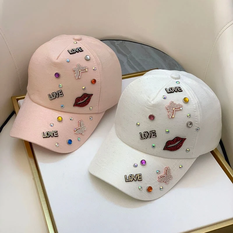 Damen Verzierte Grafik Baseball Cap Skanto