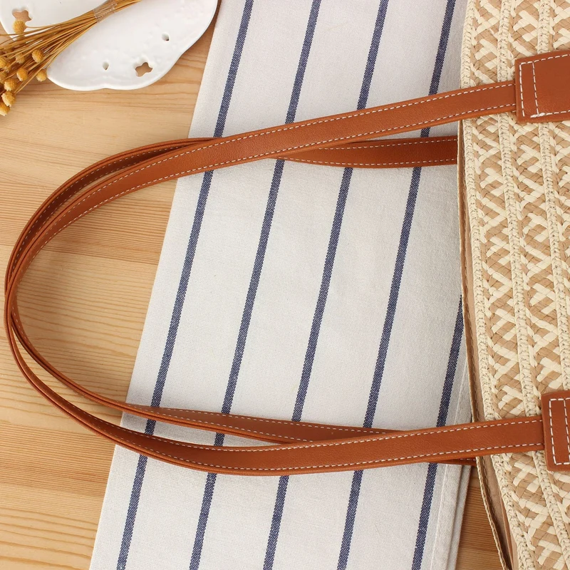 Strandtasche mit raffinierten Lederdetails Skanto