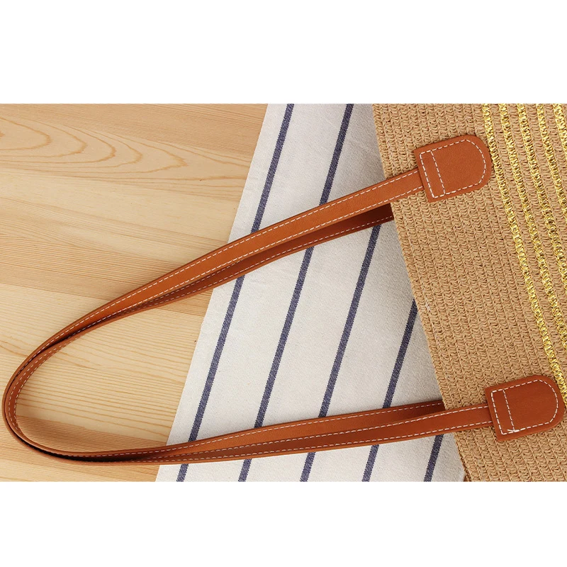 Strandtasche mit modernen Streifen Skanto