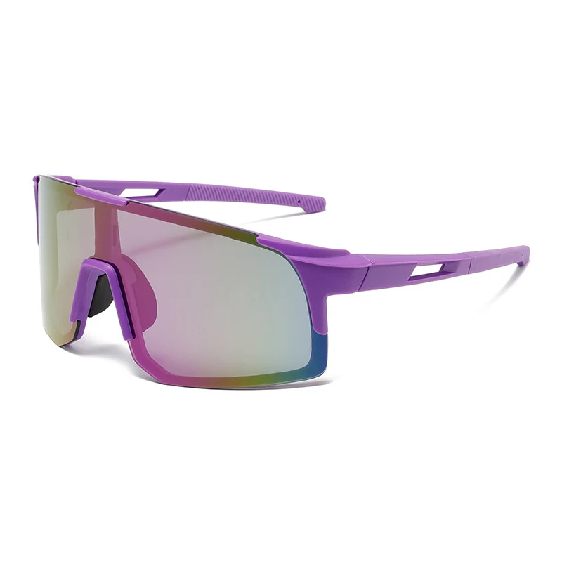 Unisex Sport-Wrap-Sonnenbrille mit polarisierten Gläsern, hohem UV-Schutz und rutschfestem Nasenpad Skanto