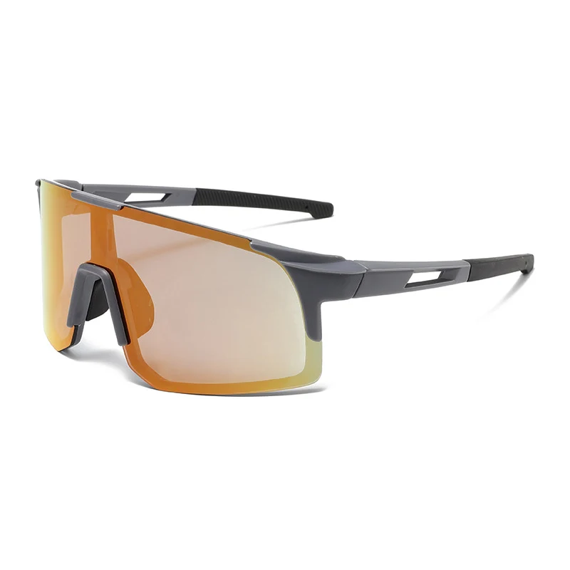 Unisex Sport-Wrap-Sonnenbrille mit polarisierten Gläsern, hohem UV-Schutz und rutschfestem Nasenpad Skanto