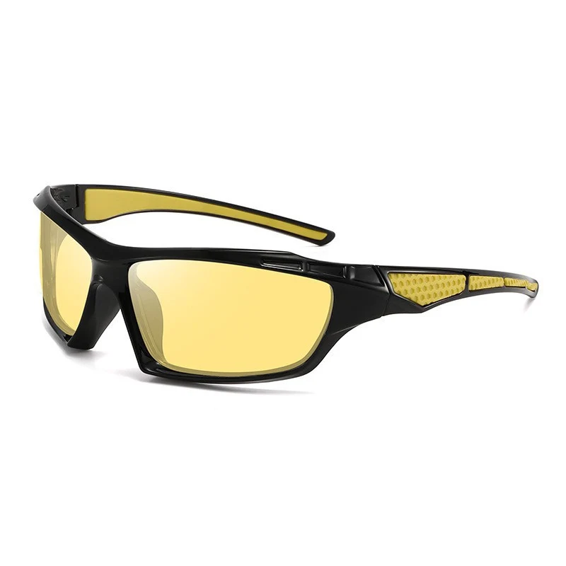 Unisex Sport-Wrap-Sonnenbrille mit polarisierten, bruchsicheren Polycarbonat-Gläsern und rutschfesten Nasenpads Skanto