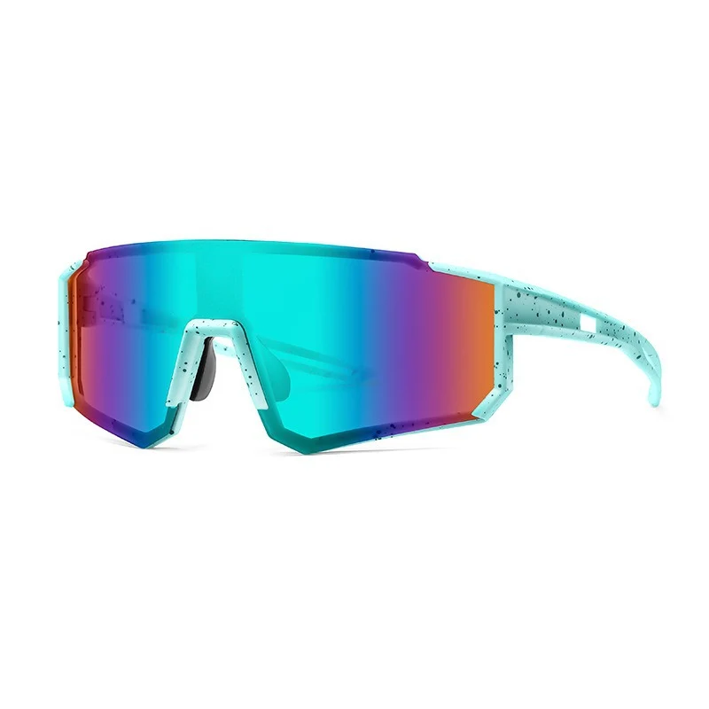 Unisex Sport-Visier-Sonnenbrille mit polarisierten, bruchsicheren Polycarbonat-Gläsern Skanto