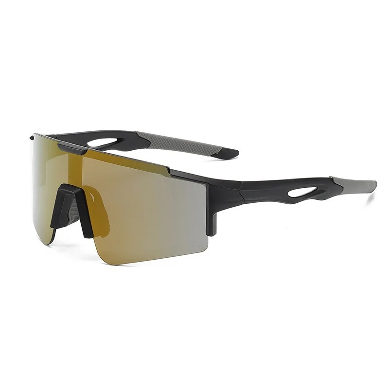 Unisex Skanto Sportliche Polarisierte Radsport-Sonnenbrille mit einteiligem Visier und rutschfesten Bügeln