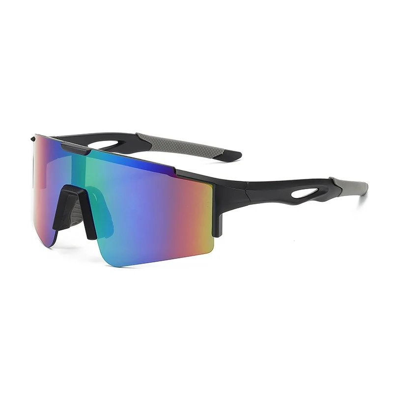 Unisex Skanto Sportliche Polarisierte Radsport-Sonnenbrille mit einteiligem Visier und rutschfesten Bügeln