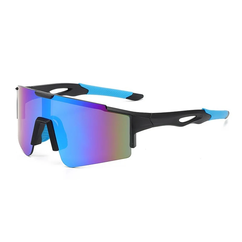 Unisex Skanto Sportliche Polarisierte Radsport-Sonnenbrille mit einteiligem Visier und rutschfesten Bügeln