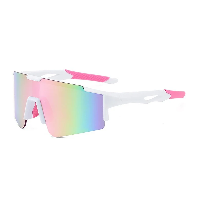 Unisex Skanto Sportliche Polarisierte Radsport-Sonnenbrille mit einteiligem Visier und rutschfesten Bügeln