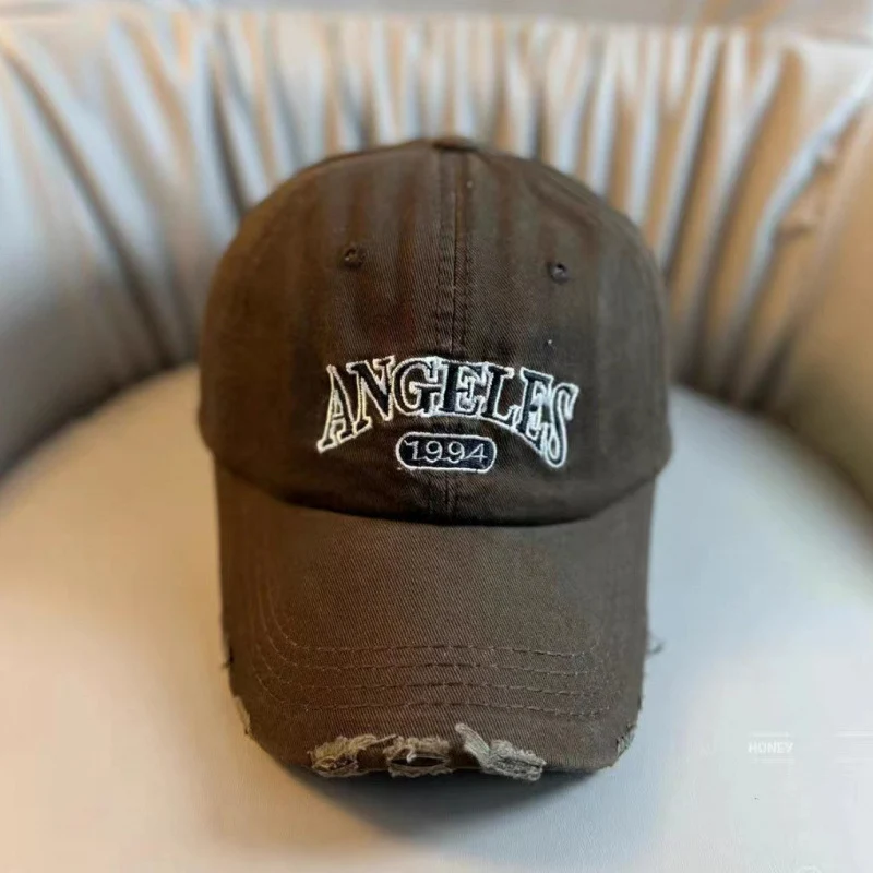 Damen Verstellbare Baseball Cap im Used-Look im Vintage-Stil Skanto