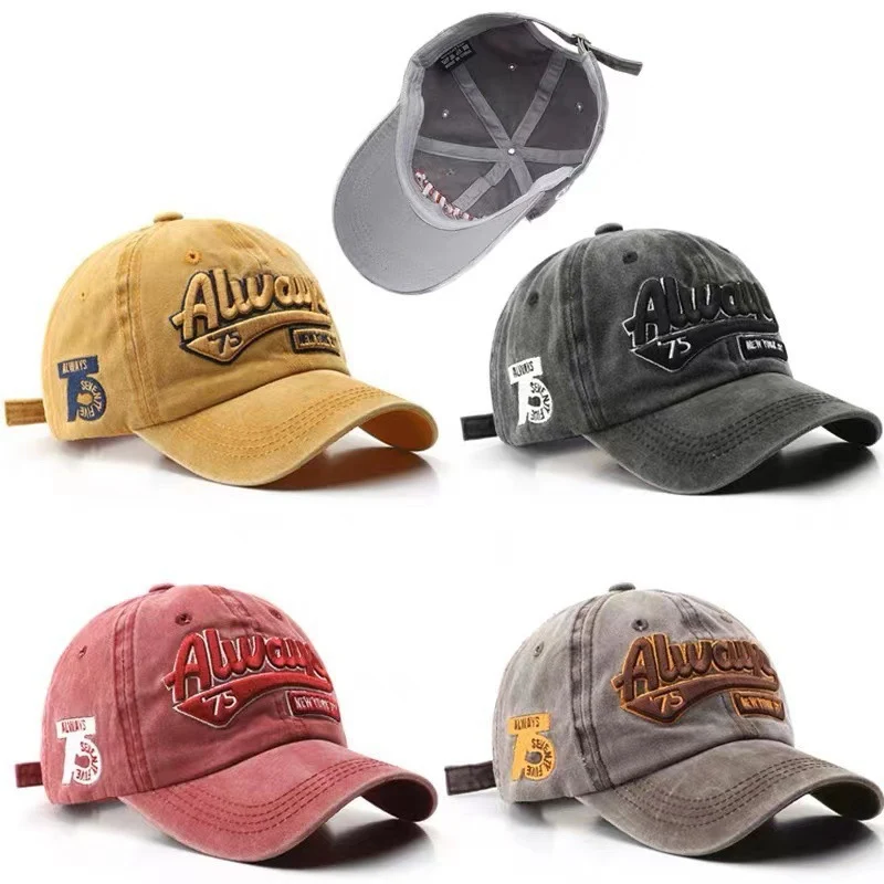 Unisex Vintage Distressed Freizeitkappe Skanto
