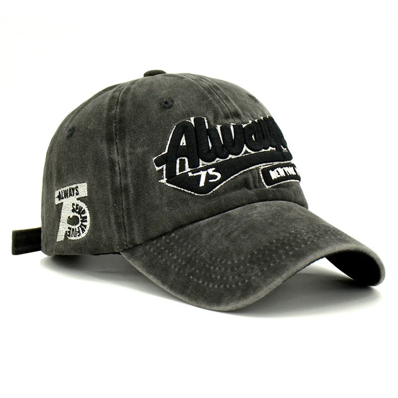 Unisex Vintage Distressed Freizeitkappe Skanto