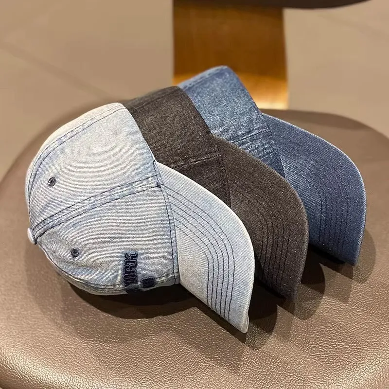 Damen Vintage Denim Baseballkappe Skanto