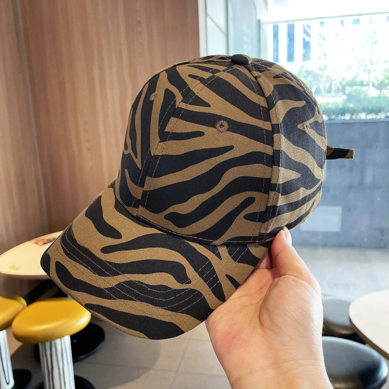 Damen Trendige Verstellbare Baseballkappe mit Tiermuster Skanto
