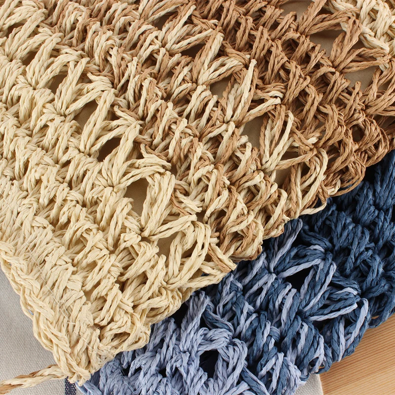 Handtasche aus geflochtenem Naturmaterial mit einzigartigem Texturdesign Skanto