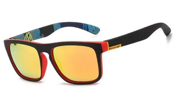 Unisex Polarisierte Sportsonnenbrille mit robustem Kunststoffrahmen und ergonomischen Bügeln Skanto