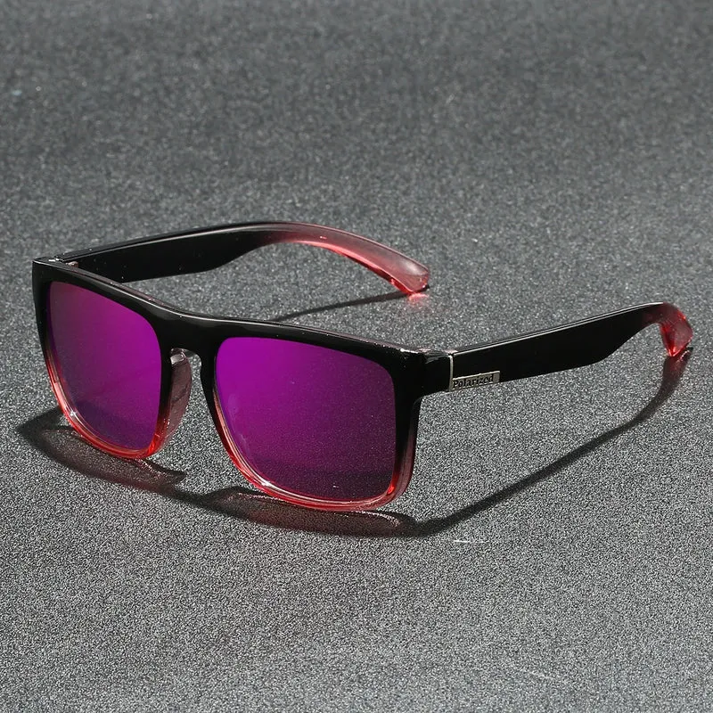 Unisex Polarisierte Sportsonnenbrille mit robustem Kunststoffrahmen und ergonomischen Bügeln Skanto