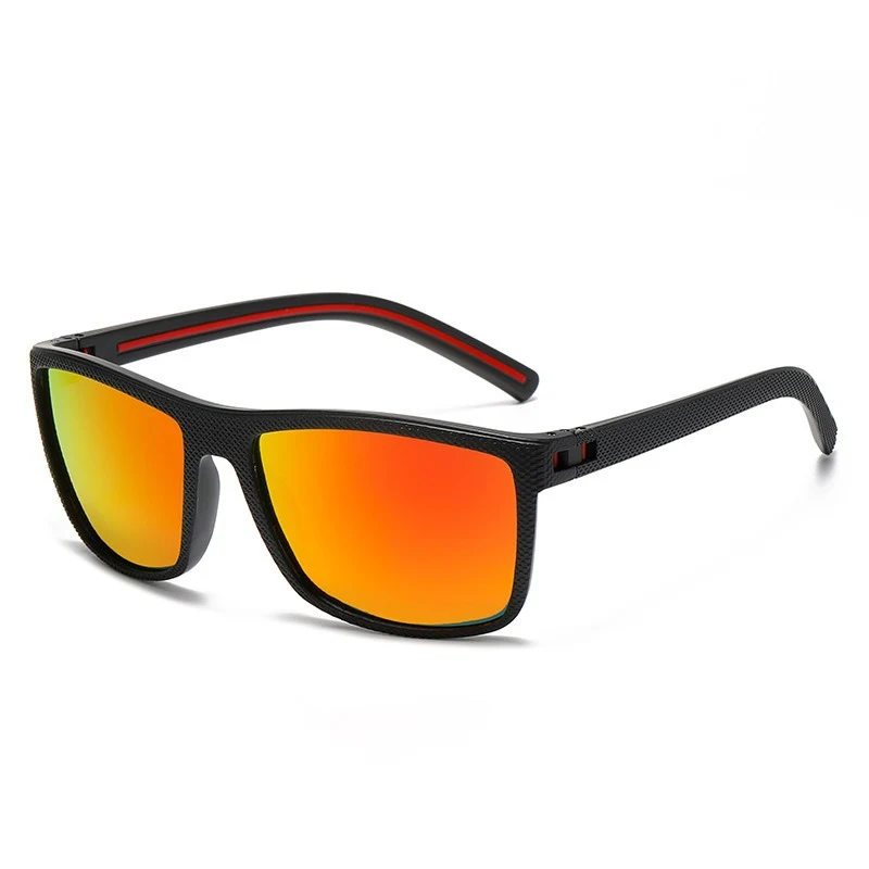 Unisex Polarisierte Sportsonnenbrille mit leichtem, strukturiertem Rahmen und ergonomischen, rutschfesten Bügeln Skanto
