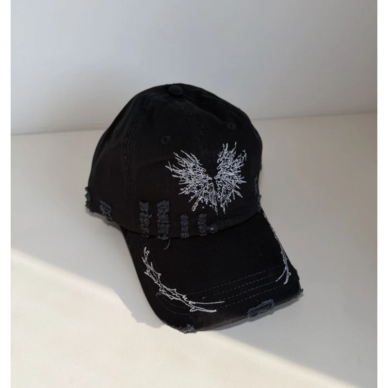 Damen Snapback Cap im Used-Look mit Grafik Skanto