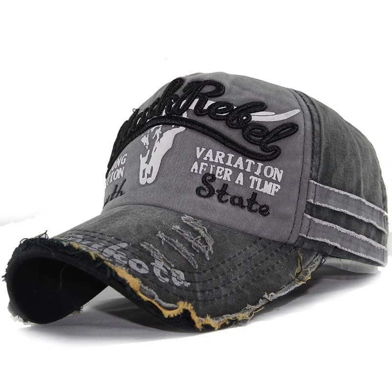 Damen Baseballkappe im Used-Look mit Grafik Skanto 1784083658