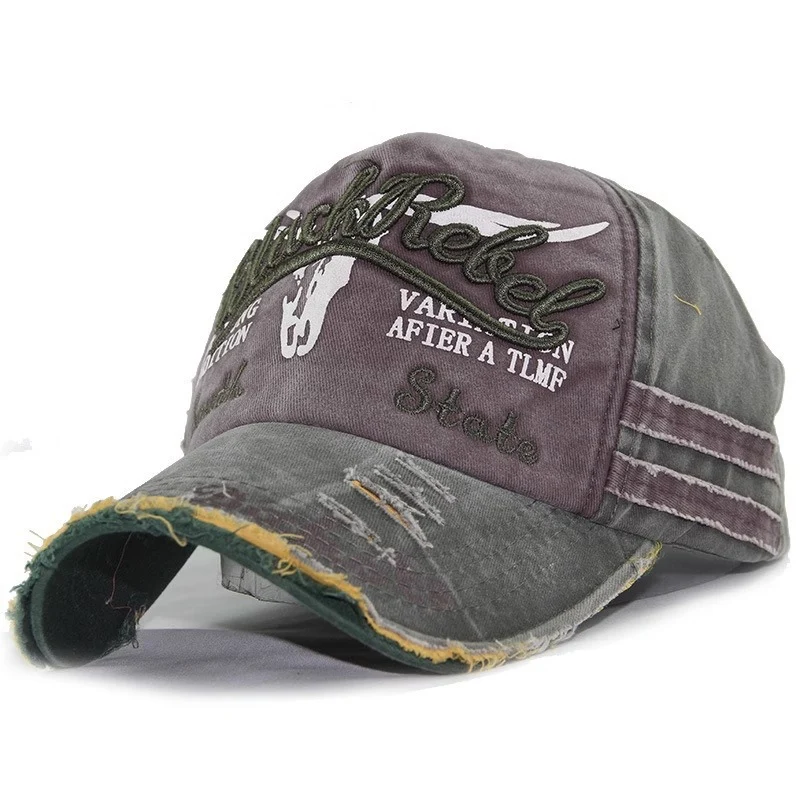 Damen Baseballkappe im Used-Look mit Grafik Skanto 1784083658