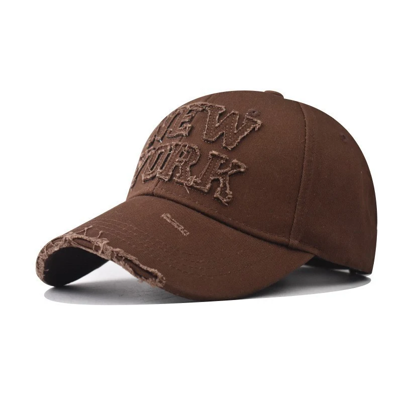 Damen bestickte Baseball Cap im Used-Look Skanto