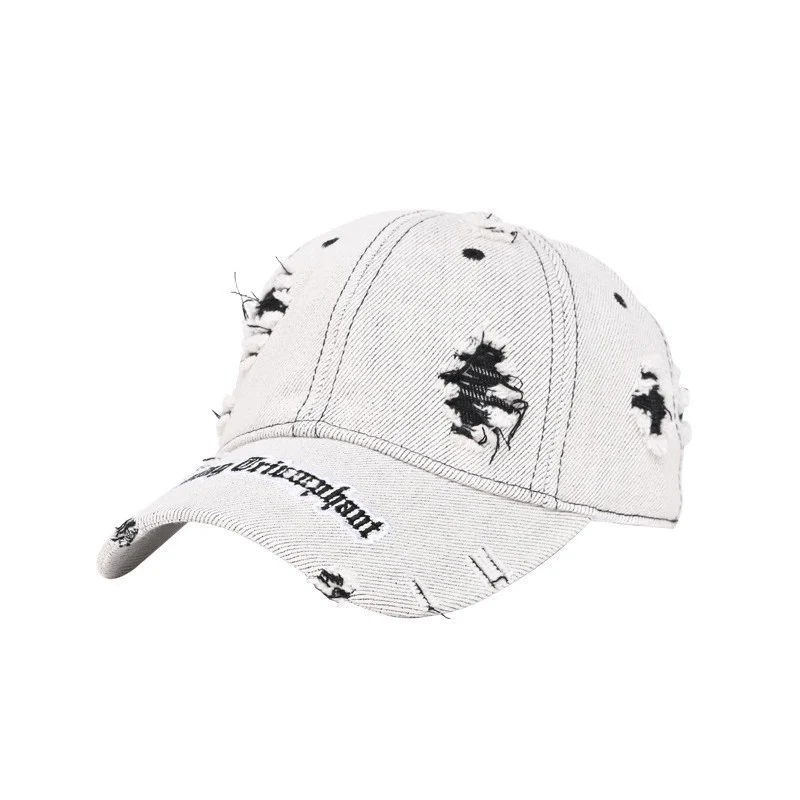 Damen Cap im Used-Look aus Jeans Skanto