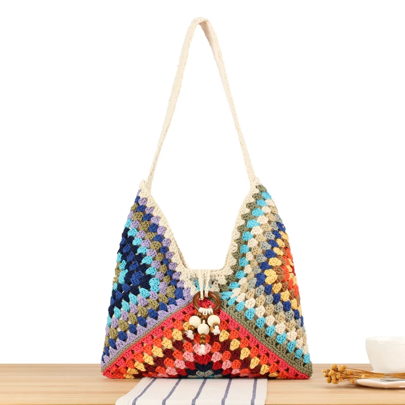 Stylische gehäkelte Handtasche Skanto