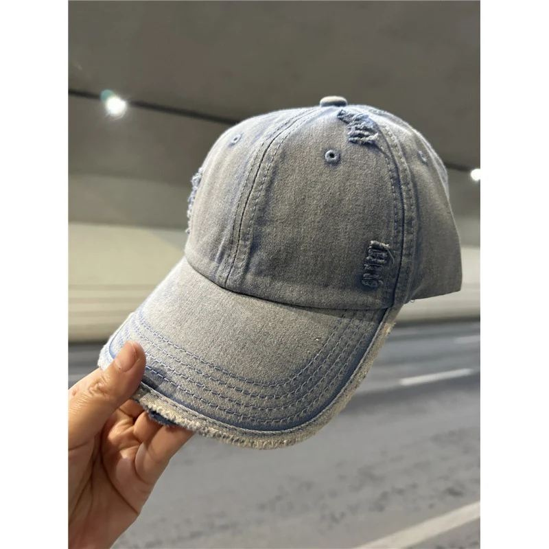 Damen Denim Baseballkappe im Used-Look Skanto 1784084028