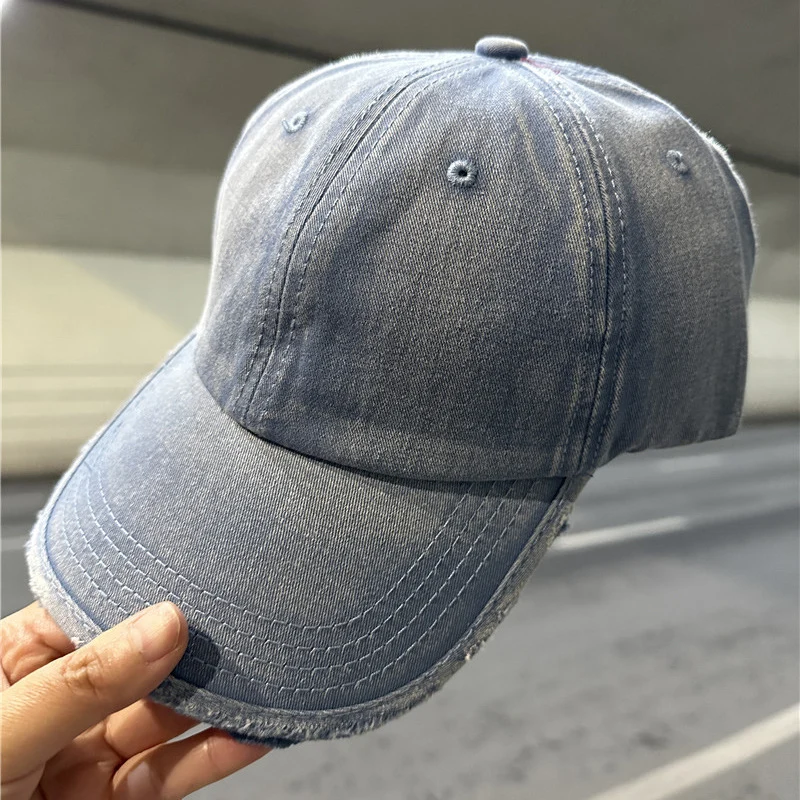 Damen Denim Baseballkappe im Used-Look Skanto 1784084028