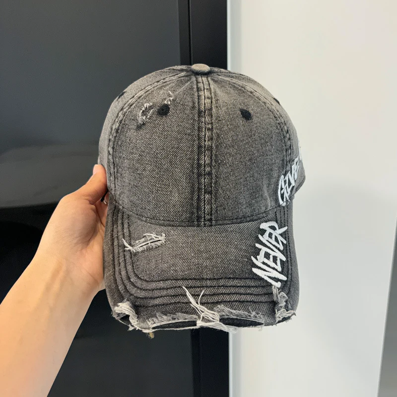 Damen Denim Baseballkappe im Used-Look Skanto 1784083869