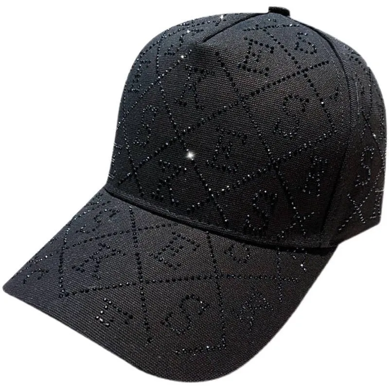 Damen Verstellbare Baseball Cap mit Strass-Verzierung Skanto