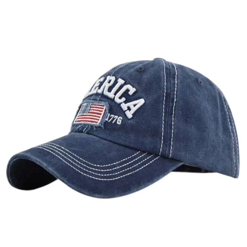 Vintage-inspirierte Bestickte Baseballkappe für Herren Skanto