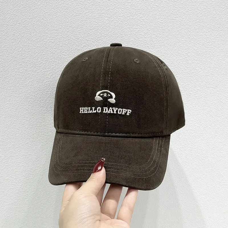 Lässige Baseballkappe für Damen mit Stickerei Skanto 1784084085