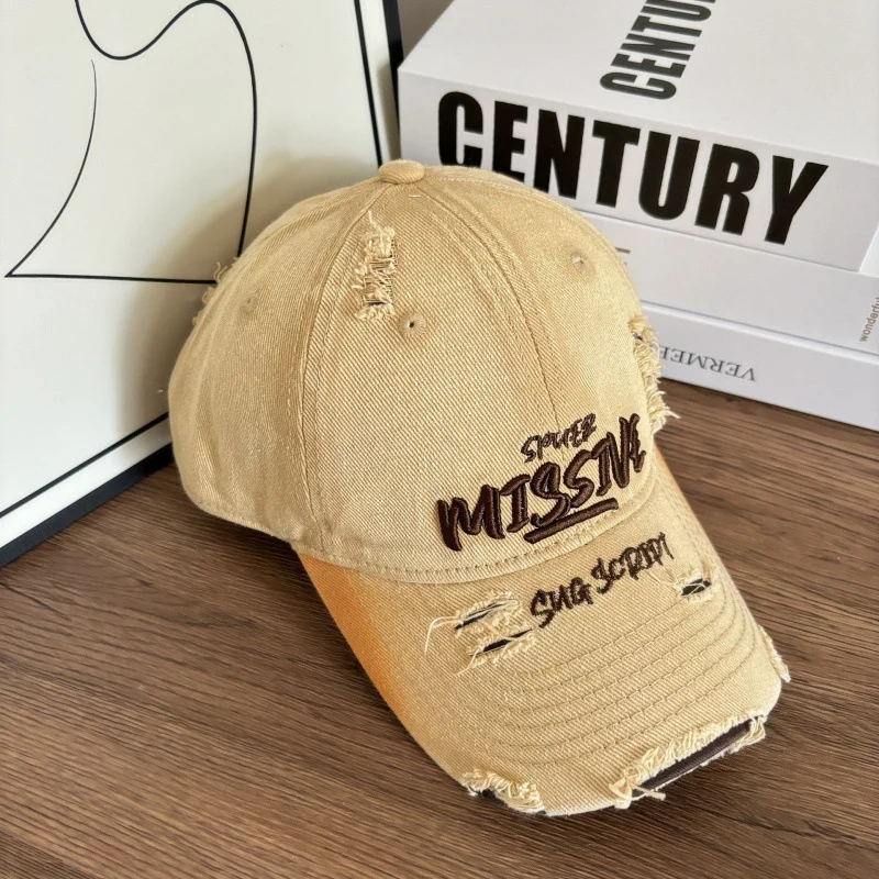 Damen Baseball Cap aus Denim im Used-Look, verstellbar Skanto
