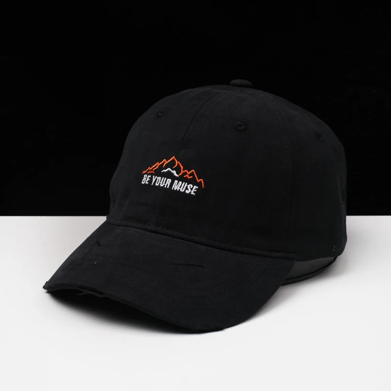 Damen Baseballkappe aus Baumwolle im Used-Look mit Stickerei Skanto