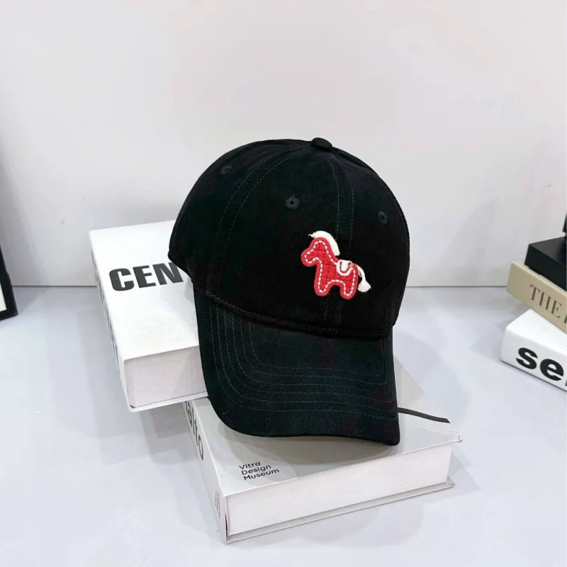 Damen Verspielte Bestickte Pony Baseball Cap Skanto