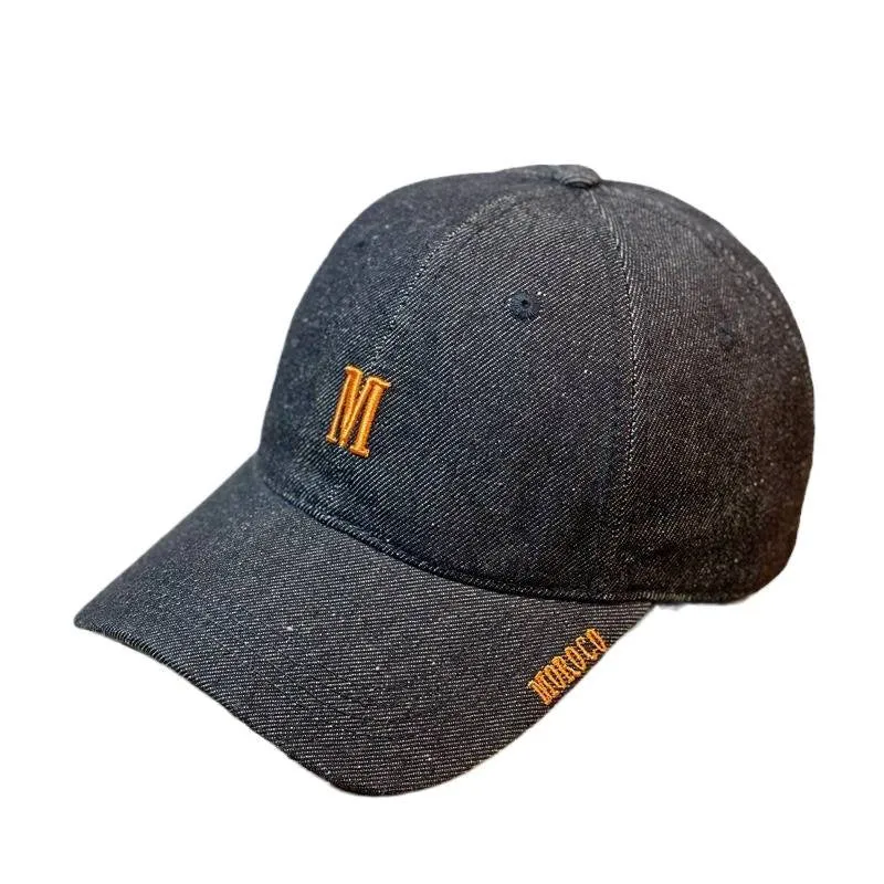 Herren Bestickte Jeans-Baseballkappe Skanto