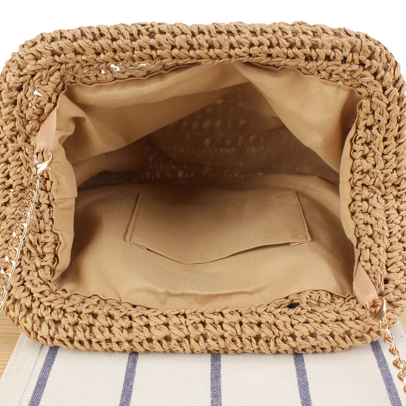 Handtasche mit verspieltem Fransen-Design Skanto