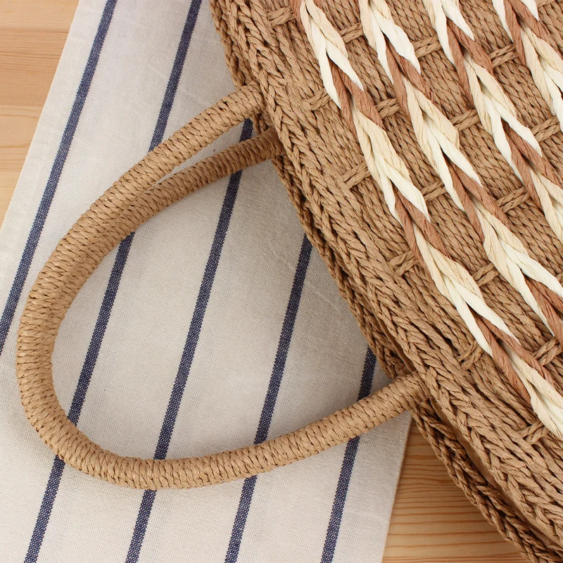 Geflochtene Tote- und Strandtasche Skanto