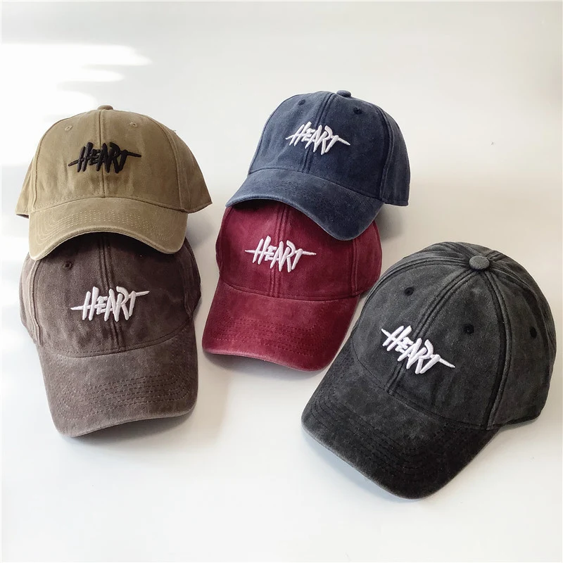 Lässige Distressed-Kappe für Damen Skanto