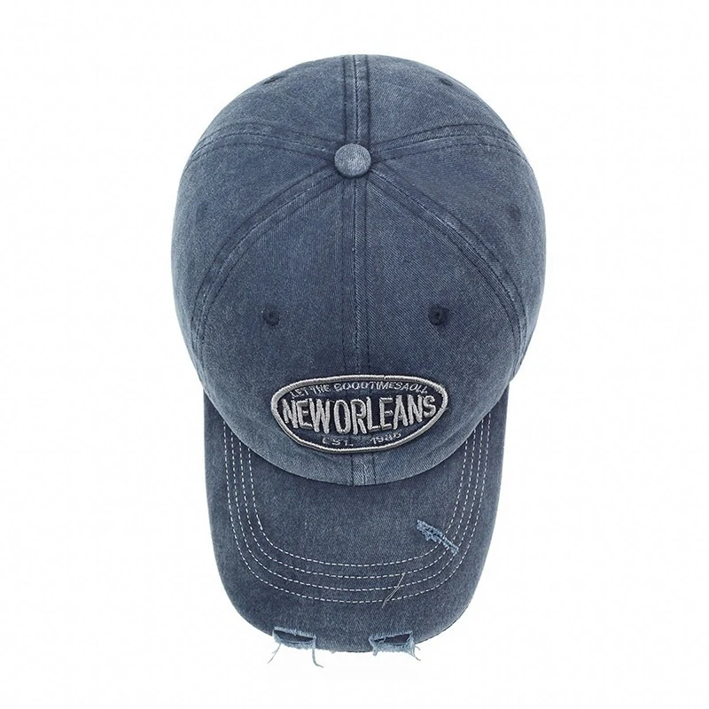Damen Distressed Baumwoll Baseballkappe Skanto 1784083760
