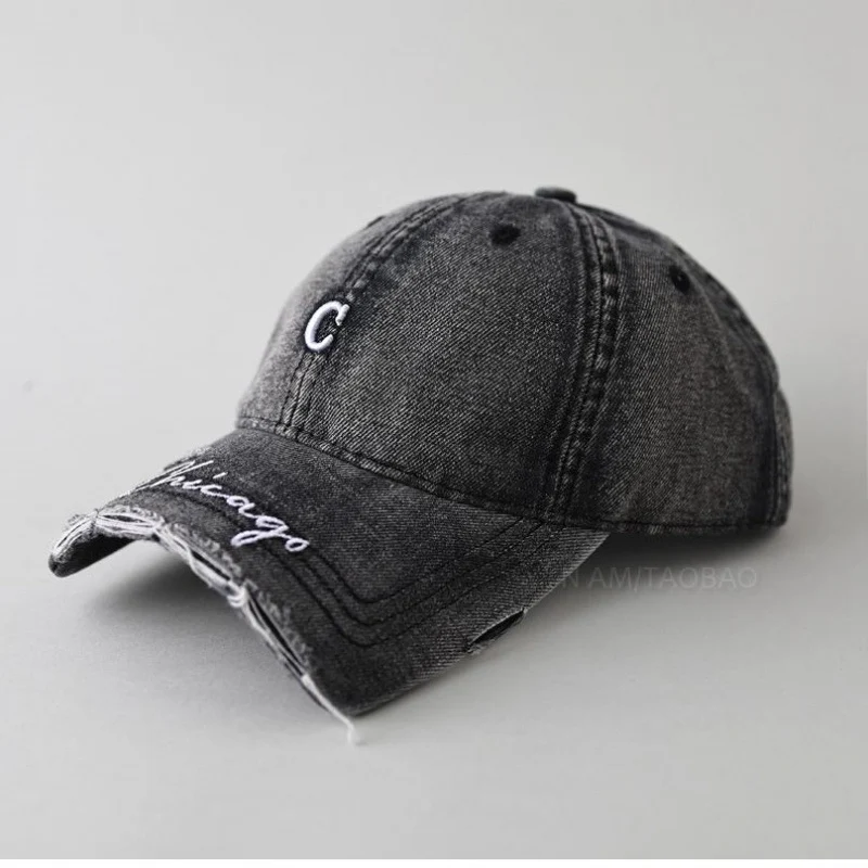 Damen Distressed Baumwoll Baseballkappe Skanto 1784083462