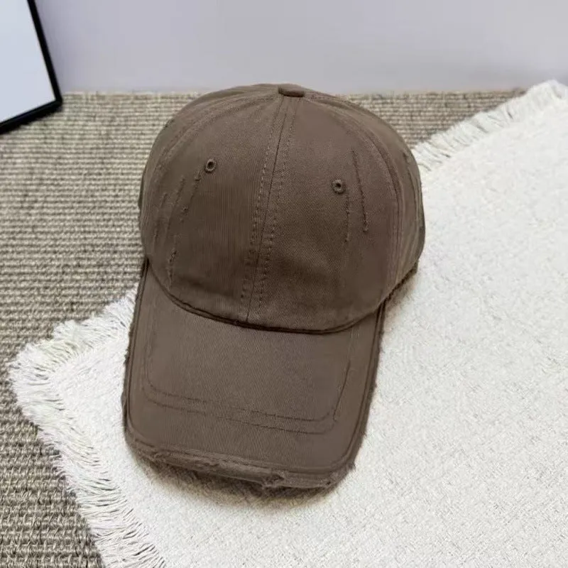 Damen Distressed Lässige Twill Baseballkappe Skanto