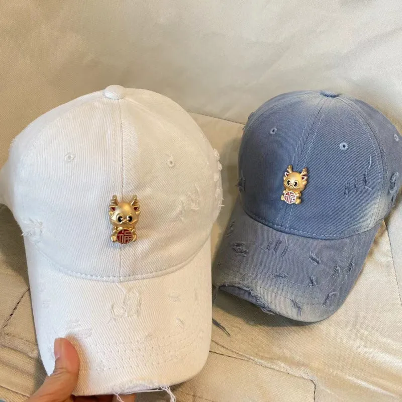 Damen Lustige Bestickte Baseballkappe Skanto